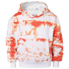 Kids Cropped Tie Dye Tracksuit Hoodie Jogging Sweatpants Girls Age 5-13 Years