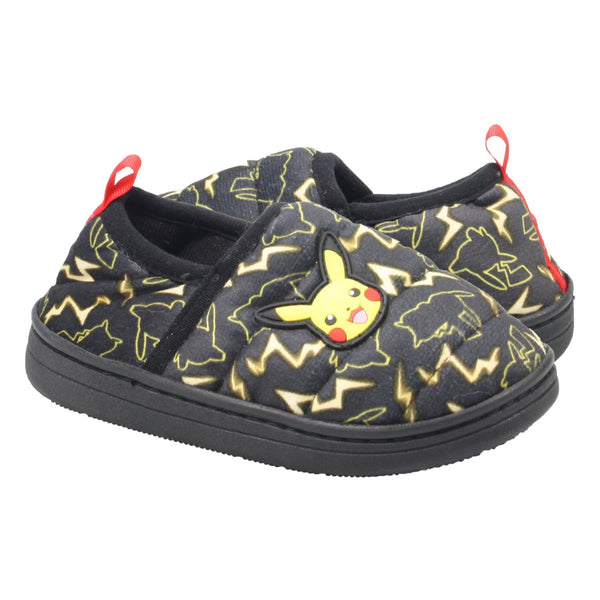 Pokemon Kids Boys Girls Slippers Official Pikachu Character House Shoes Footwear