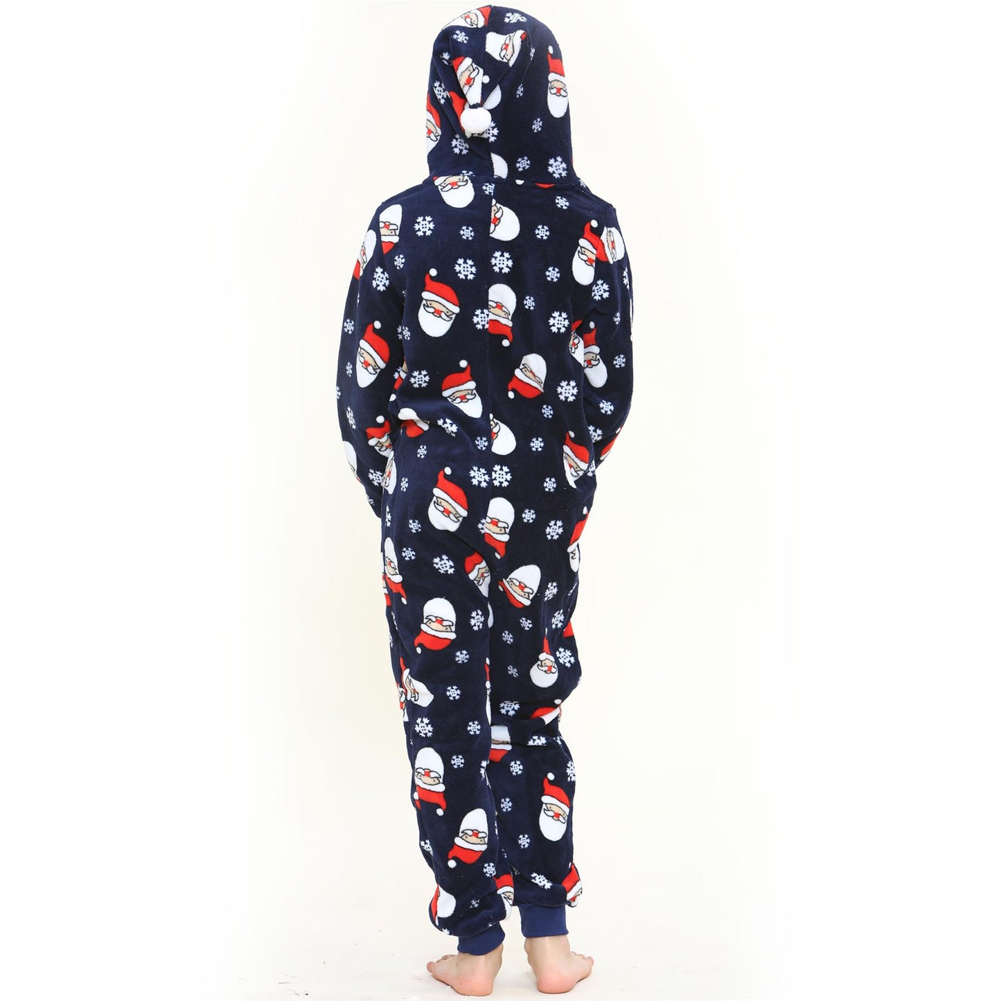 Kids Girls Boys A2Z Onesie One Piece Soft Fluffy Santa Claus Xmas Costume 7-13Yr