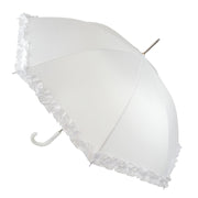 A2Z Ladies Bridle Walking Umbrella Wedding Event Photo Ruffle Stick Women Brolly - A2Z 4 Kids