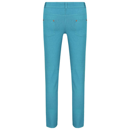 Kids Skinny Jeans Girls Stretchy Jeggings Fit Pants Coloured Trousers 5-13 Years