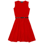 Kids Girls Skater Dress Party Dresses With Free Belt For Children�New�Age�2-13 - A2Z 4 Kids