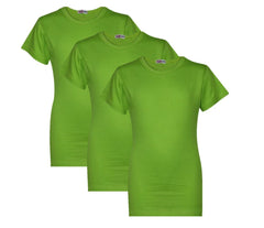 Kids Girls Short Sleeves 3 Pack T Shirts Trendy Stylish Breathable Summer Top