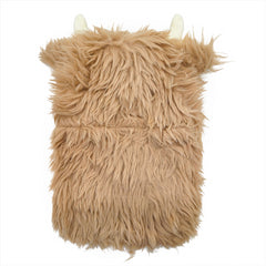 A2Z Highland Cattle 3D Hot Water Bottle Animal Soft Plush Cover Heat Therapy