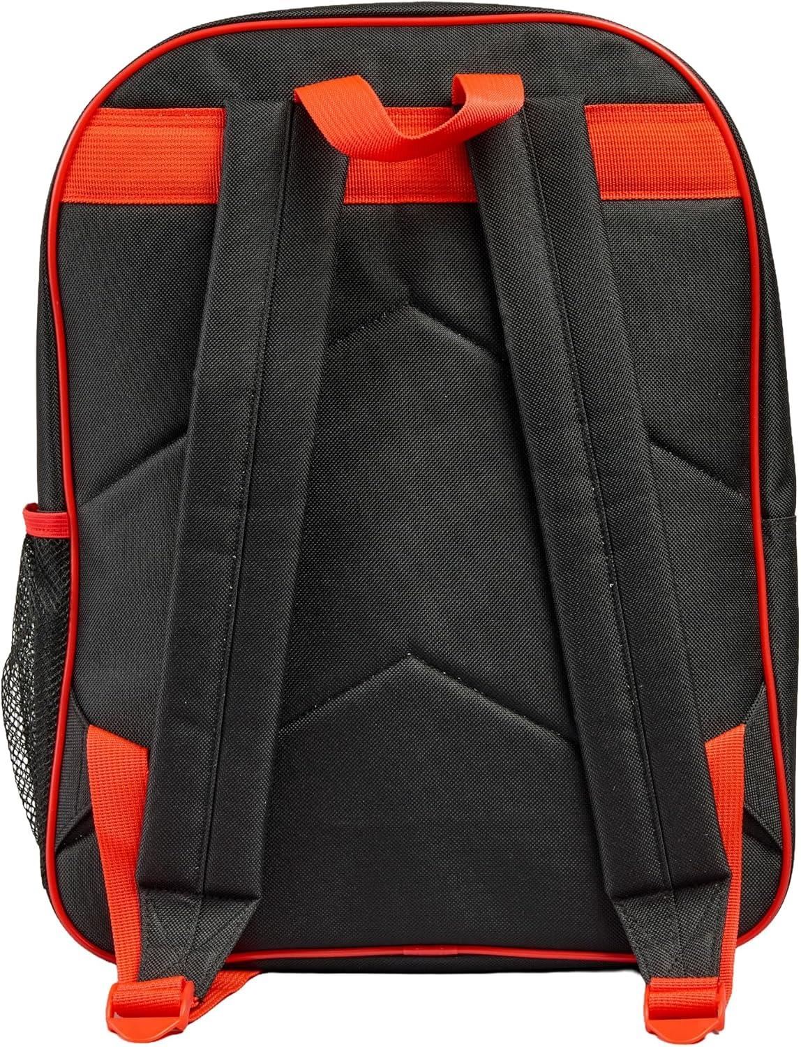 Marvel Spiderman School Backpack Set with Pencil Case Notebook Stickers Keyring