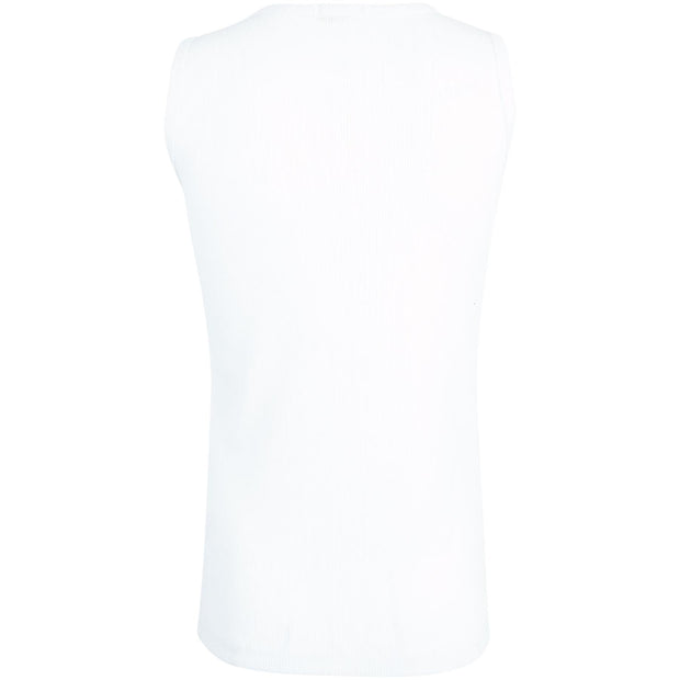 Kids Girls Ribbed Vest Top 100% Thick Cotton Fashion Tank Tops T Shirt 2-13 Year