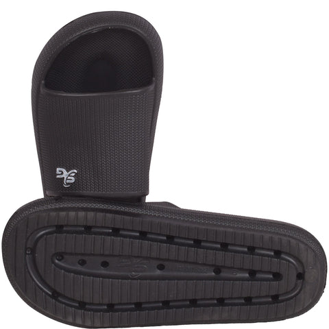 Mens Open Toe Slider Summer Beach Pool Slides Sandals Anti-Slip House Slippers