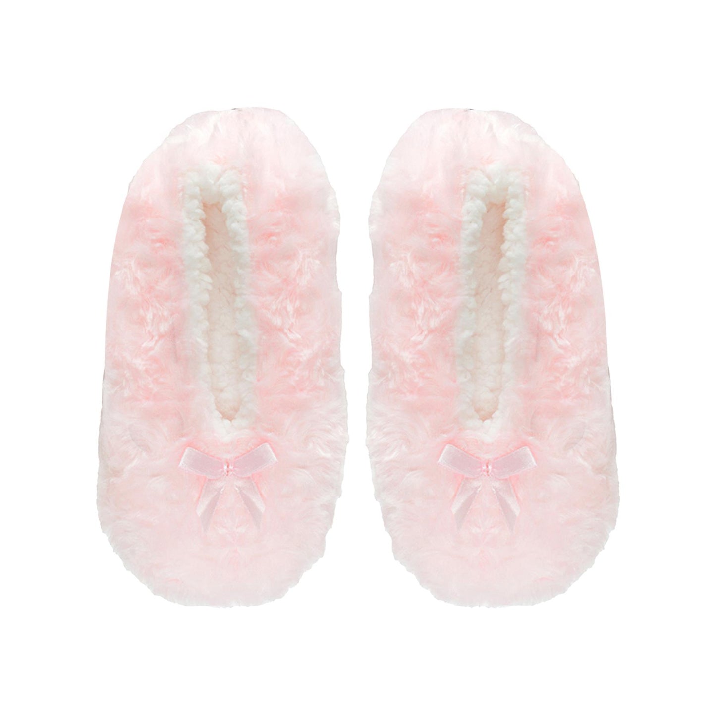 A2Z Ladies Bow Slipper Fleece Sherpa Lining Socks Comfortable For Daily Wear