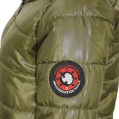 Boys Girls Jackets Kids Maya Faux Fur Hooded Padded Puffer Bubble Coats 5-13 Yrs