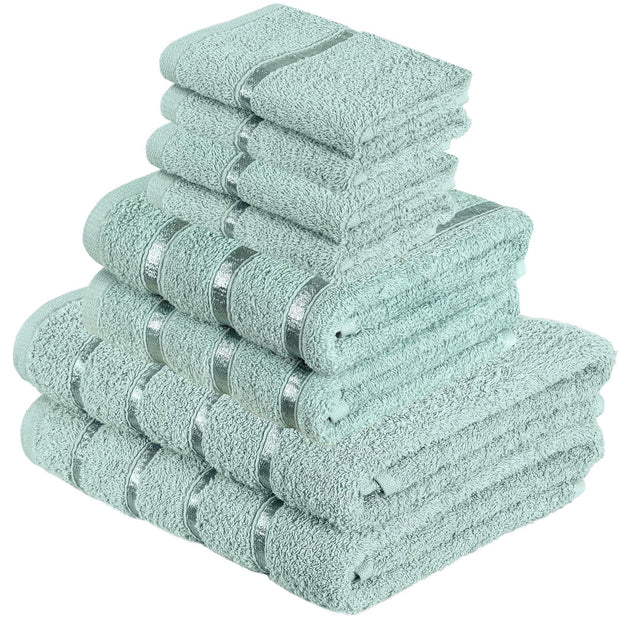 8 pc Boston Egyptian Towels Bale Set 100% Egyptian Cotton Super Soft Absorbent 500GSM Gift Sets