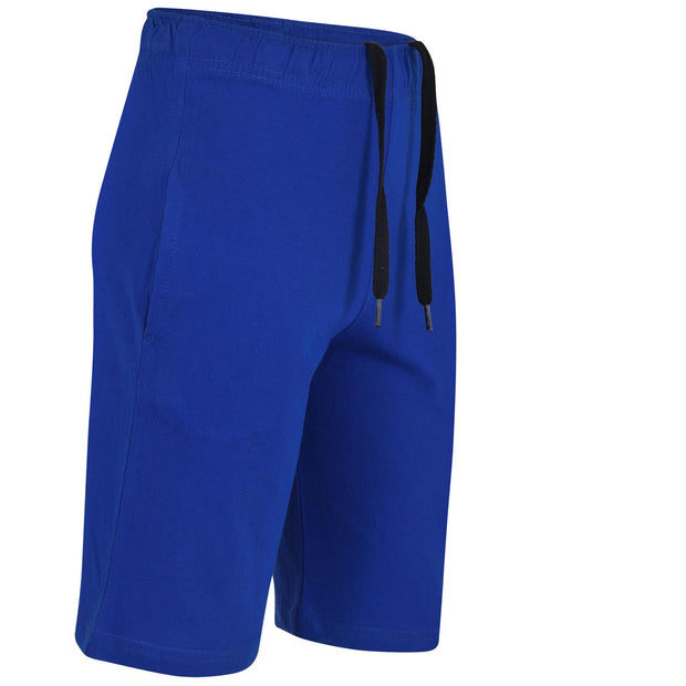 A2Z 4 Kids Boys 100% Cotton Shorts Comfort Stretch Royal Blue Pants Trendy Casual Summer Cool Lightweight Shorts For Boys Age 5 6 7 8 9 10 11 12 13 Years - A2Z 4 Kids