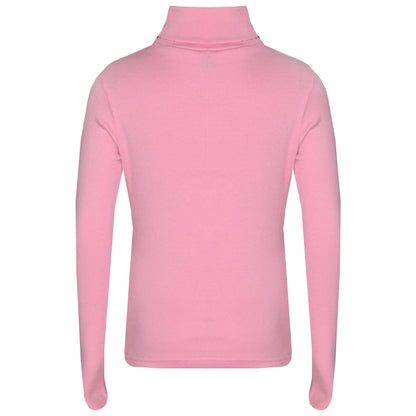 Kids Girls Polo Neck T Shirt Thick Cotton Turtleneck Jumper Long Sleeve Top 2-13