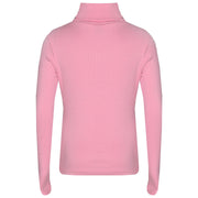 Kids Girls Polo Neck T Shirt Thick Cotton Turtleneck Jumper Long Sleeve Top 2-13
