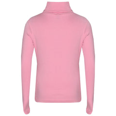 Kids Girls Polo Neck T Shirt Thick Cotton Turtleneck Jumper Long Sleeve Top 2-13