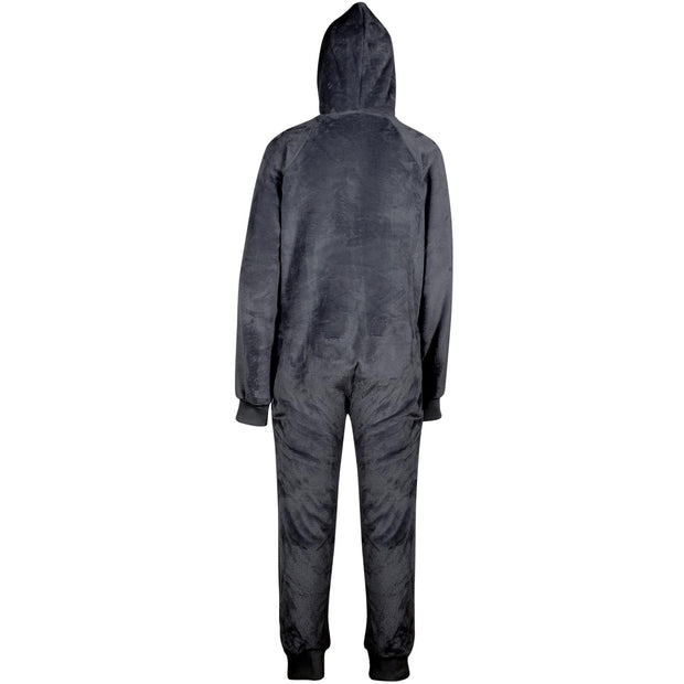 Kids Girls Boys Plain Fleece A2Z Onesie One Piece Hooded All In One Jumpsuit