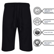 A2Z 4 Kids Boys 100% Cotton Shorts Comfort Stretch Black Pants Trendy Casual Summer Cool Lightweight Shorts For Boys Age 5 6 7 8 9 10 11 12 13 Years - A2Z 4 Kids