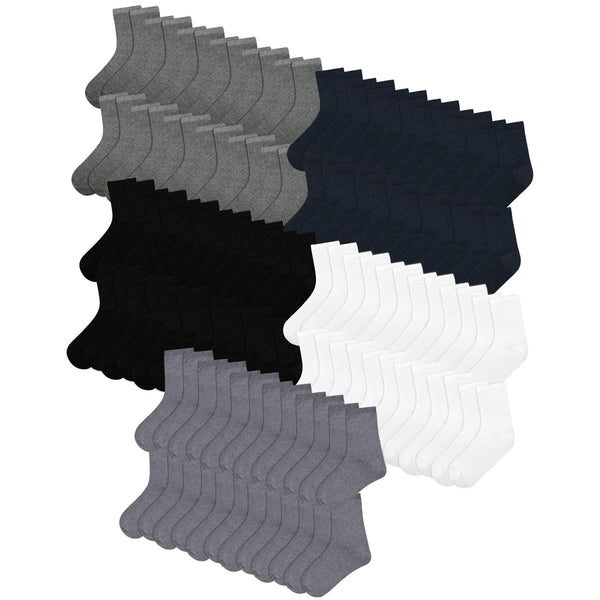 A2Z 12 Pack Ladies Socks Cotton Rich Plain Stylish Soft Comfortable Women Socks