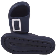 A2Z Girls Teens Open Toe Knitted Effect Lightweight Flat Ladies Walking Sliders