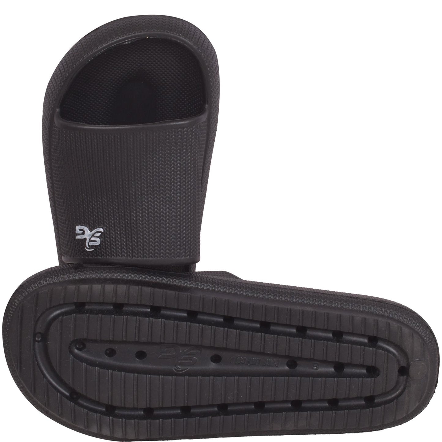 Mens Open Toe Slider Summer Beach Pool Slides Sandals Anti-Slip House Slippers
