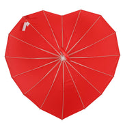 A2Z Ladies Wedding Bridal Umbrella Love Canopy Brolly J Shape Soft Grip Handle
