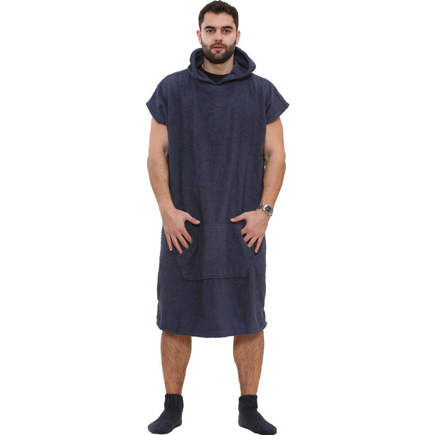 Adults Towel Poncho Bathrobe Ladies Gents Mens Gift - A2Z 4 Kids