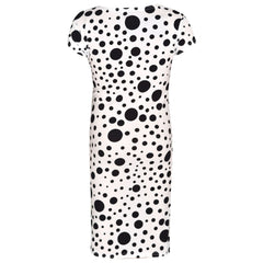 Girls Dresses Kids Black Polka Dot Print Crop Top Legging Midi Skater Dress 7-13