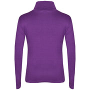 Kids Girls Polo Neck T Shirt Thick Cotton Turtleneck Jumper Long Sleeve Top 2-109