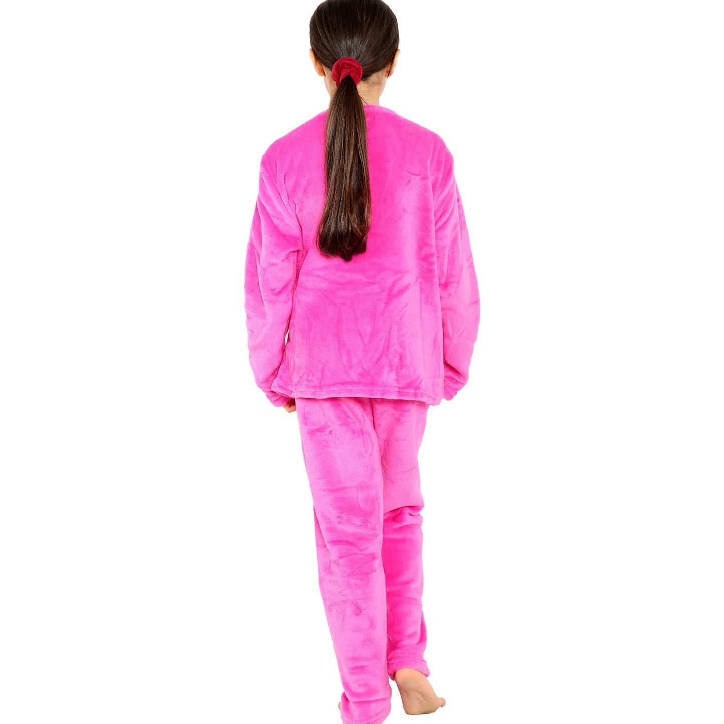 A2Z 4 Kids Childrens Warm Fleece twosie Crew Neck Pyjamas For Boys & Girls Sleepover 2 Piece Gift Set Age 5-6, 7-8, 9-10, 11-12 & 13 years