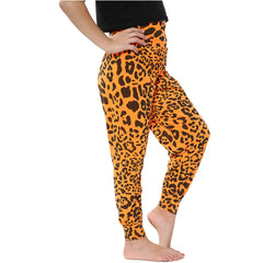 Kids Girls Ali Baba Style Leopard Harem Trouser Leggings Pants Age 5-13 Years