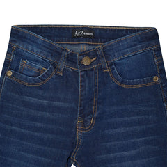 Girls Skinny Jeans Denim Pants Fit Trousers Jeans for Children Age 3-14 Years