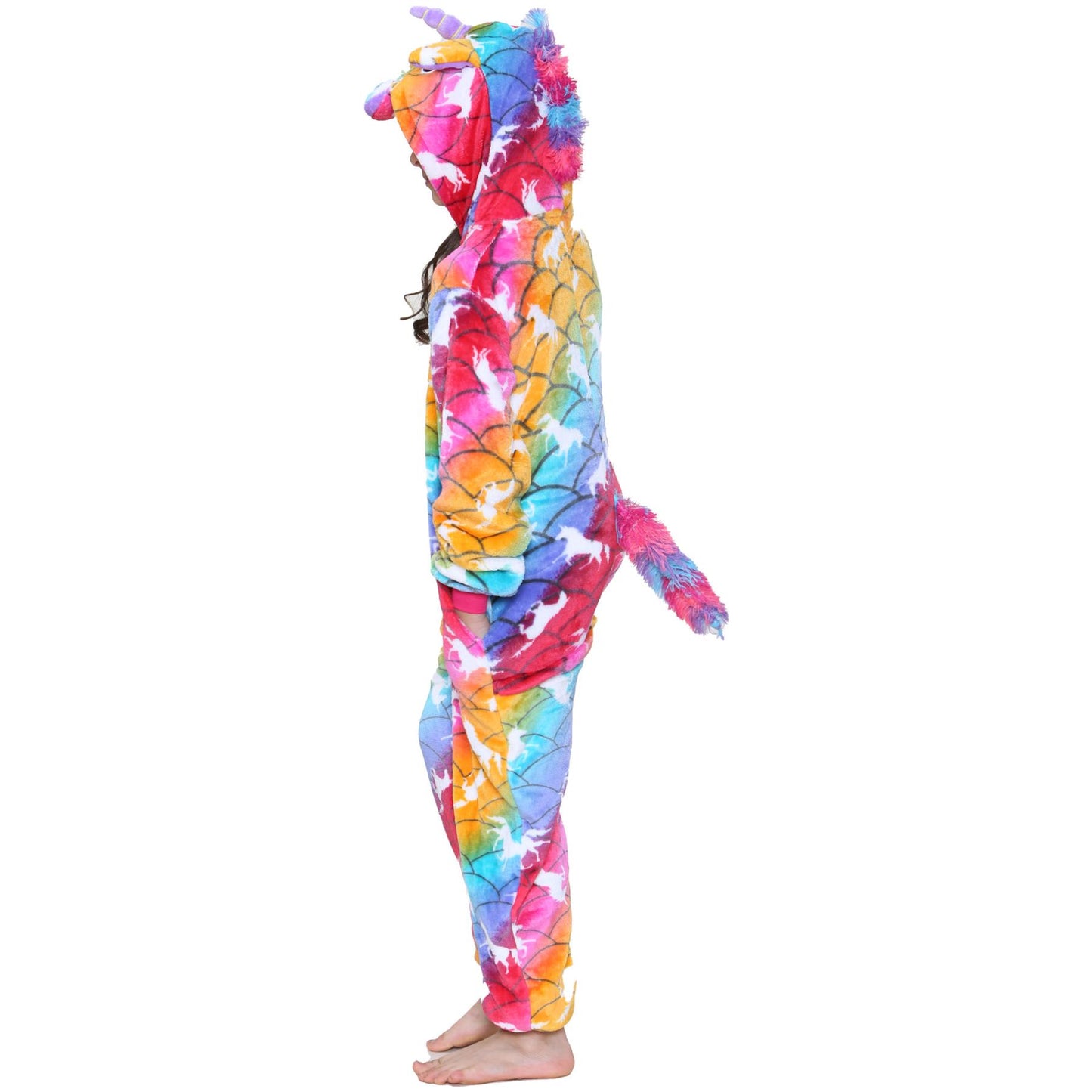 Kids A2Z Onesie One Piece Unicorn Pyjamas Costume For Girls Age 2-13