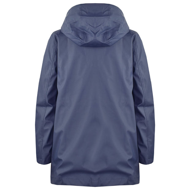 PU Raincoat Jacket Windbreaker Waterproof Parka Hooded Girls Boys Age 5-13 Years