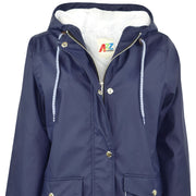 PU Raincoat Jacket Windbreaker Waterproof Parka Hooded Girls Boys Age 5-13 Years