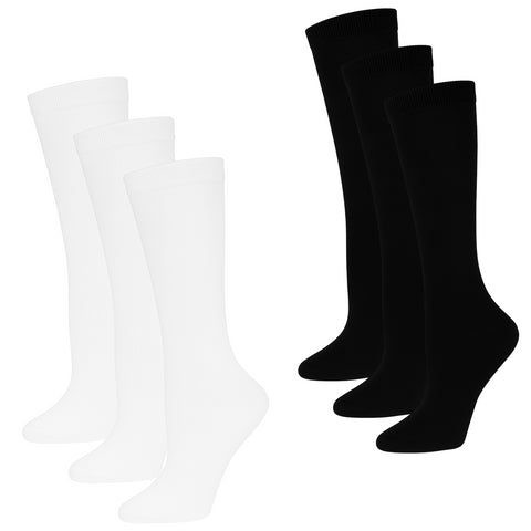 Girls Knee High Socks Cotton Back To School Uniform Socks Party Wear Long Socks