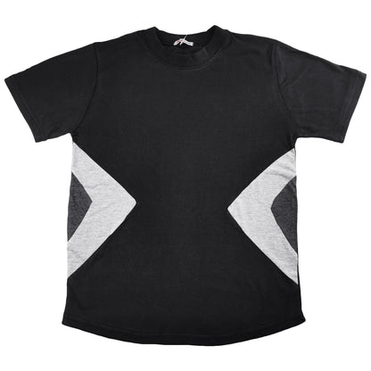 A2Z 4 Kids Boys T-shirt Top Shorts Set Contrast Panelled 100% Cotton Outfit Sets