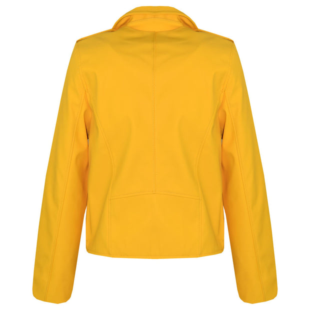 PU Leather Jacket Waterproof Girls Age 5-13 Years