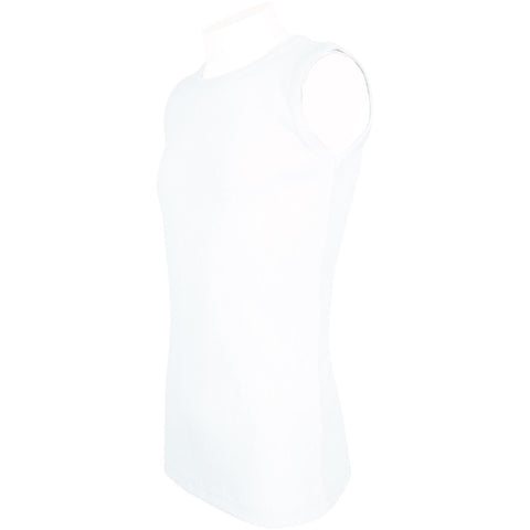 Kids Girls Boys Childrens Vest Top Tank Top Fitted 100% Rich Cotton 2-13 Years