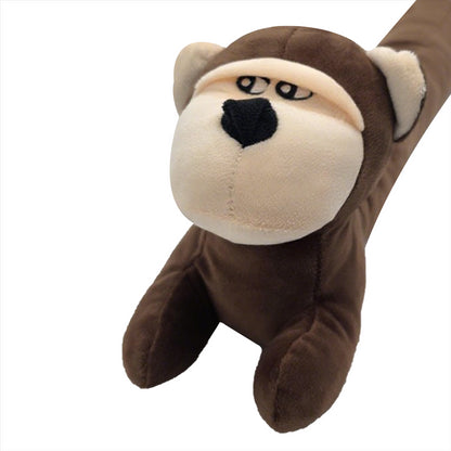 A2Z 3D Animal Face Draught Excluder 78cm Door Window Draft Wind Stopper for Dust