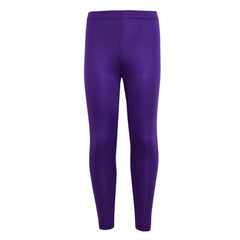Gilrs Legging Kids Plain Color School Fashion Dance Leggings New Age 5-13 Years