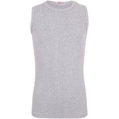 Kids Girls Ribbed Vest Top 100% Thick Cotton Fashion Tank Tops T Shirt 2-13 Year