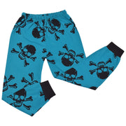 Kids Girls Skull & Bones Print Pyjamas Set