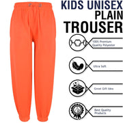 A2Z 4 Kids Boys Girls Joggers Jogging Pants Tracksuit Bottom Sweatpants Fleece Casual School Trouser Age 2 3 4 5 6 7 8 9 10 11 12 13 Years