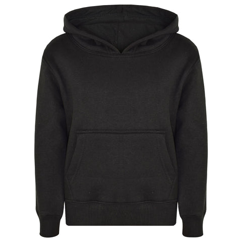 Kids Girls Boys Plain Tracksuit Hooded Hoodie Bottom Jog Suit Joggers 5-13 Years