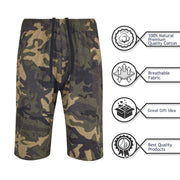 A2Z 4 Kids Boys 100% Cotton Shorts Comfort Stretch Camo Green Pants Trendy Casual Summer Cool Lightweight Shorts For Boys Age 5 6 7 8 9 10 11 12 13 Years - A2Z 4 Kids