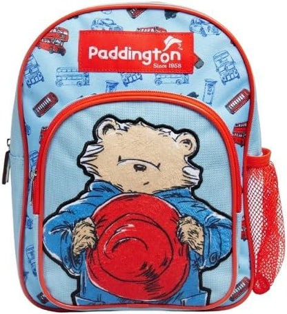 Official Paddington Bear Kids Backpack Lightweight Zip Pocket School Travel Bag