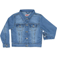 Kids Girls Jackets Denim Style Fashion Jean Jacket Coat New Age 3-13 Years