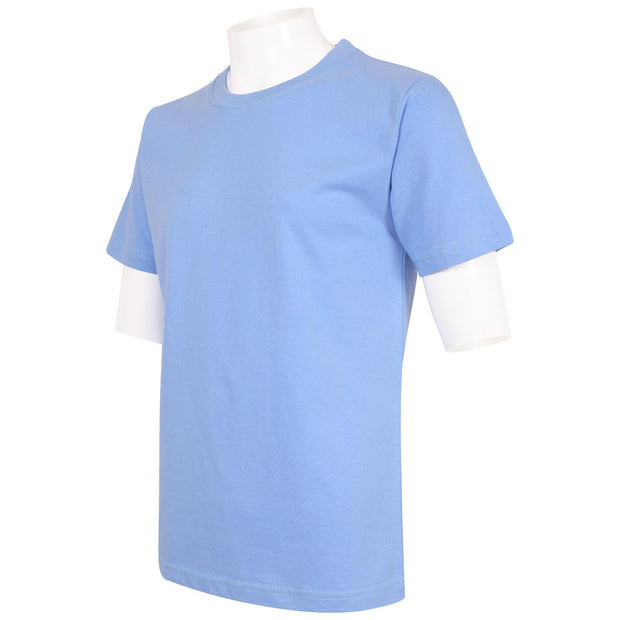 Boys Plain Soft Feel Summer T Shirt Top