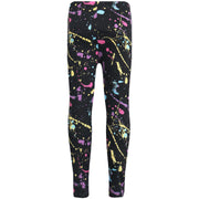 A2Z 4 Kids Girls Legging Designer's Pastel Splash Print Fashion Party Dance Full Length Leggings New Age 5 6 7 8 9 10 11 12 13 Years