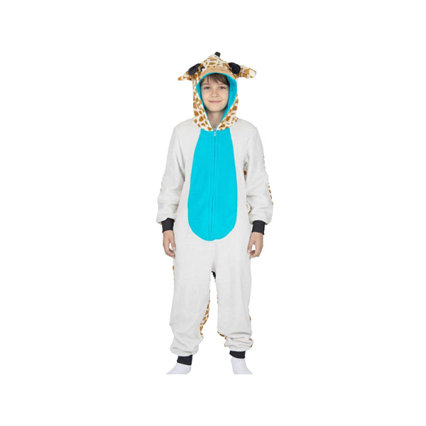 Kids 2Tone Giraffe A2Z Onesie One Piece Unisex Giraffe Nativity Cosplay Jumpsuit