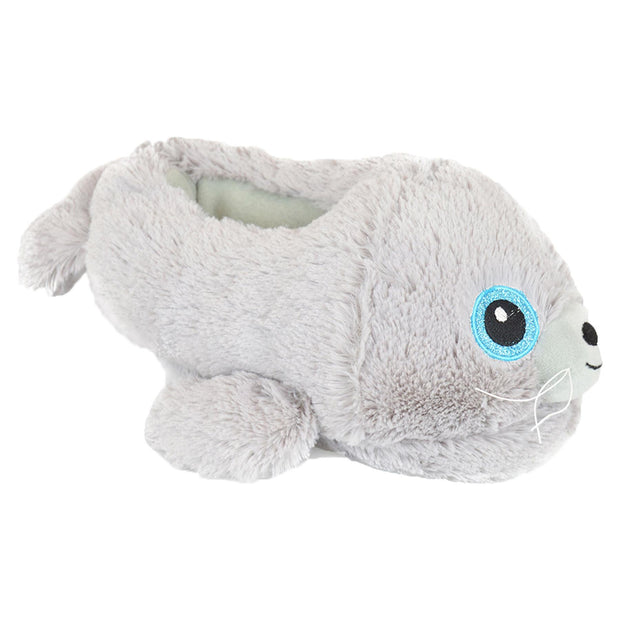 A2Z 4 Kids Boys Girls Cute Animal Slippers Non-Slip Winter Plush Warm Baby Shoes